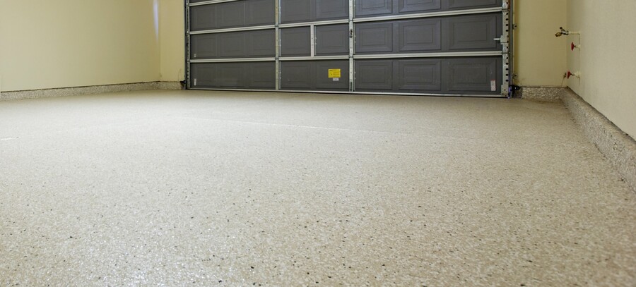 Garage floor painting by 5 Star Concrete Coatings, LLC