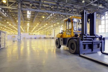 Warehouse Epoxy Flooring in Orange