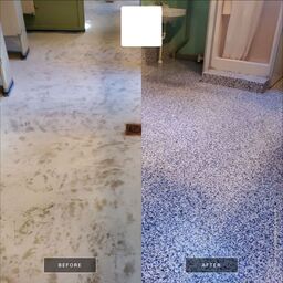 Before & After Epoxy Flooring in Bloomfield, CT (1)