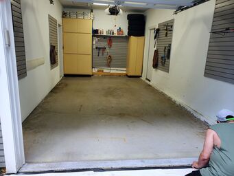 Before and After Garage Floor Coating in New Britain, CT (2)